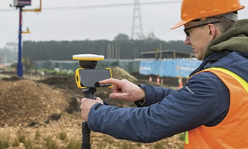 Trimble SiteVision on a mobile