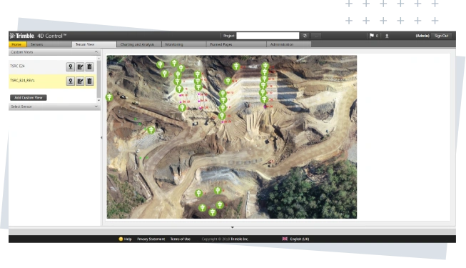 Trimble 4D Control Monitoring