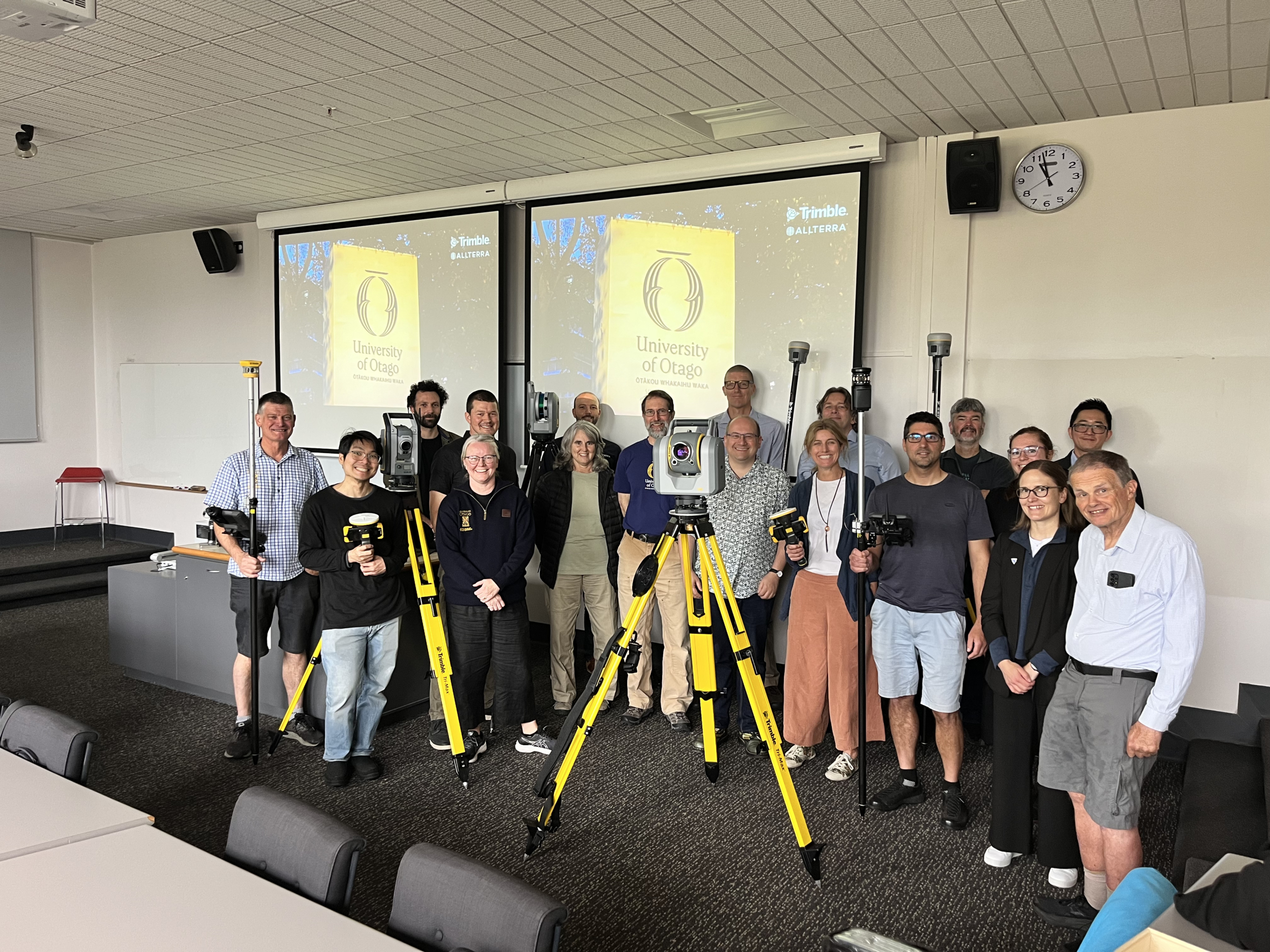 Trimble Technology Delivered to the University of Otago