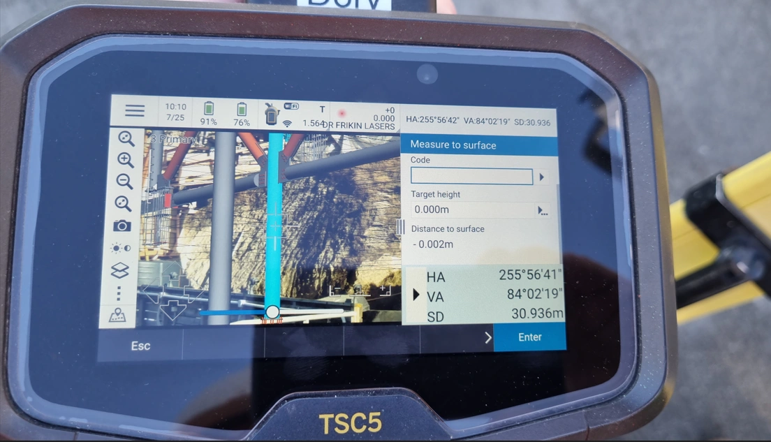 Comparing actual steel vs IFC surface 1